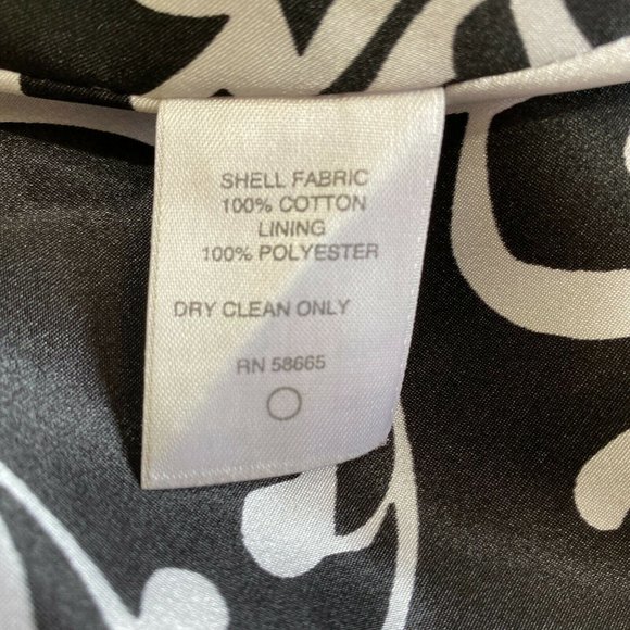 Classiques Entier Dress Coat 3/4 Sleeve Jacket Black Textured Cotton - Picture 10 of 11